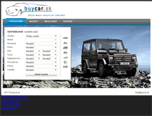 Tablet Screenshot of buycar.sk